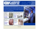 Website Snapshot of COY LABORATORY PRODUCTS, INC